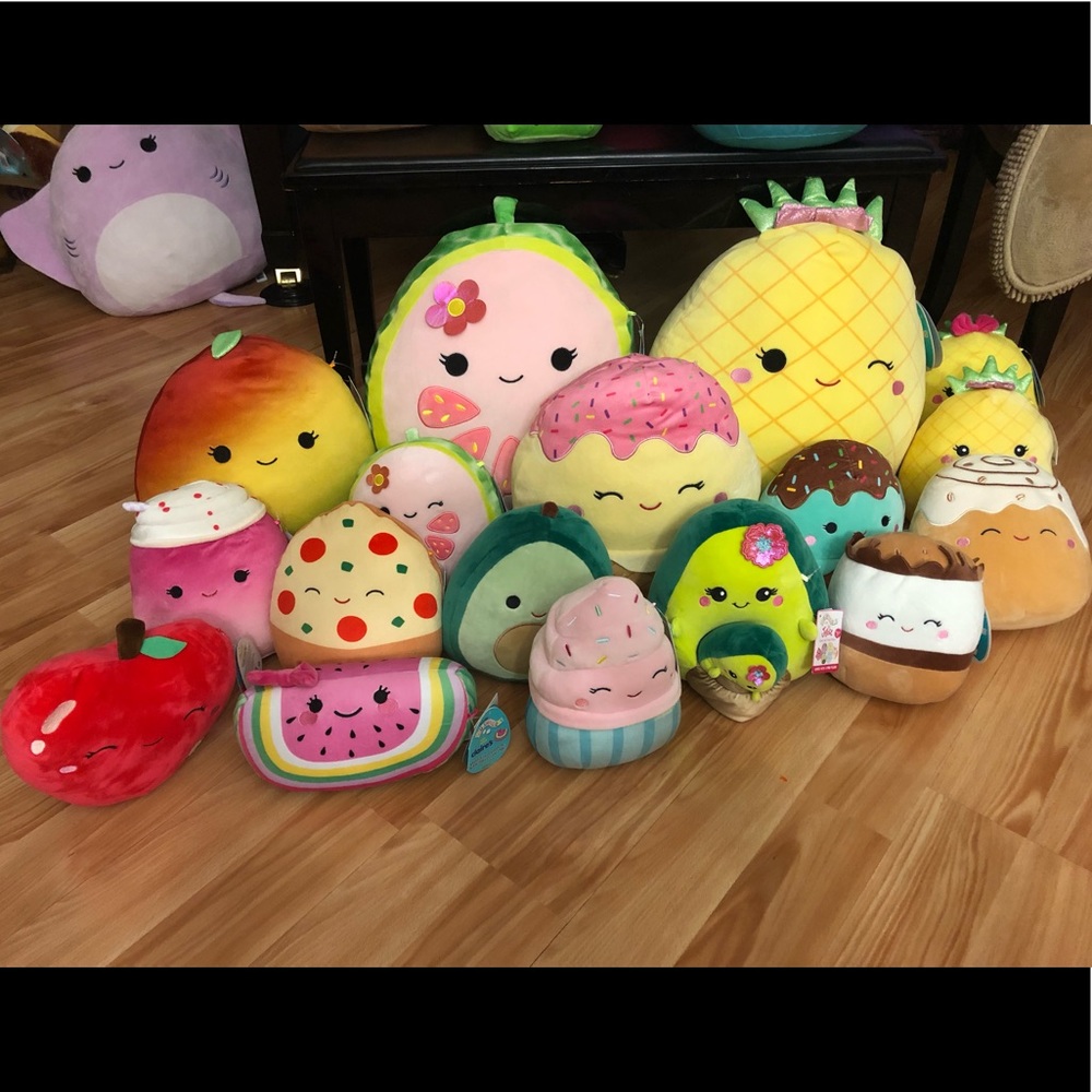 Squishmallow Food Collection - must go! All BNWT